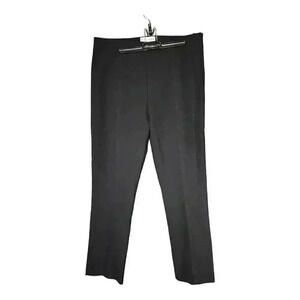 MM Lafleur Pants Black Women's 14 High Rise Straight Leg